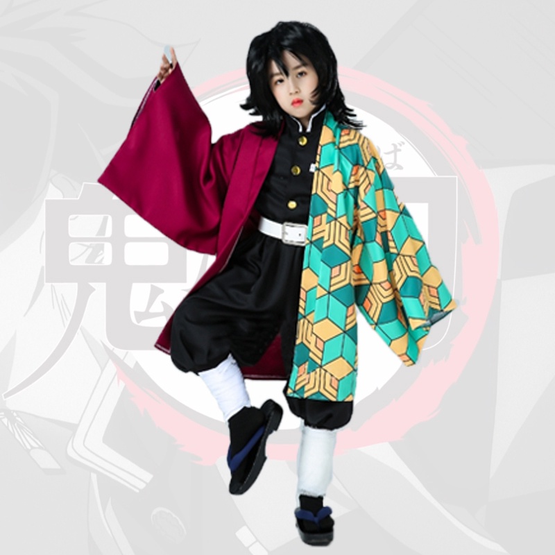 Trang Phục Hóa Trang Nhân Vật Hoạt Hình Demon Slayer Nezuko Tanjirou 110-150cm