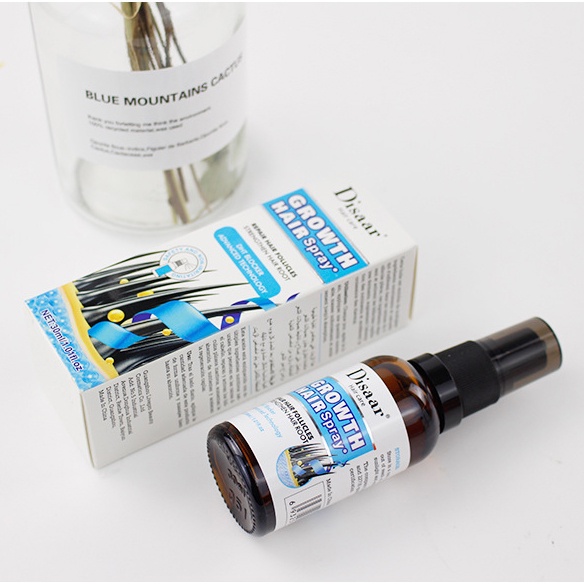 Tinh chất kích thích mọc tóc thảo dược Disaar Growth Hair Spray 30ml