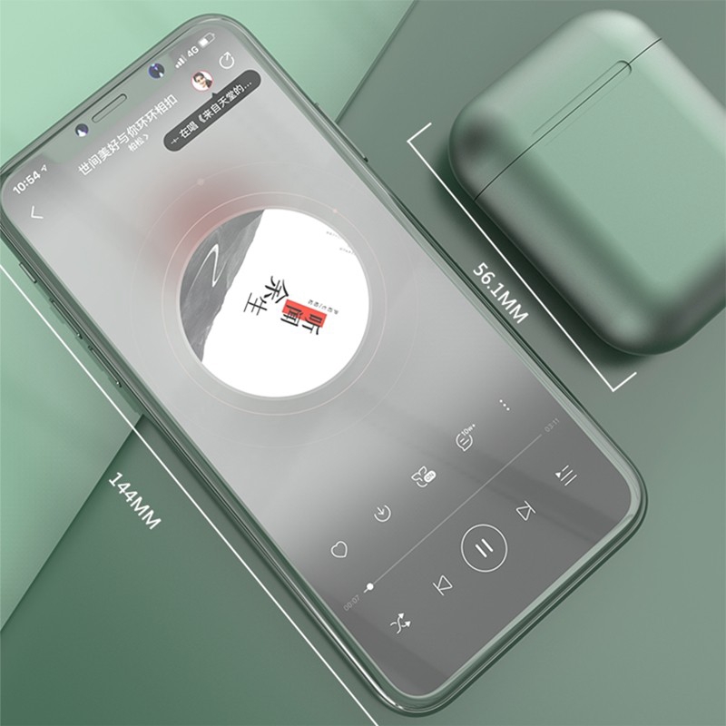 Tai Nghe Nhét Tai Không Dây Inpod 12 I12S I12S Bluetooth V5.0 Cho Android Iphone