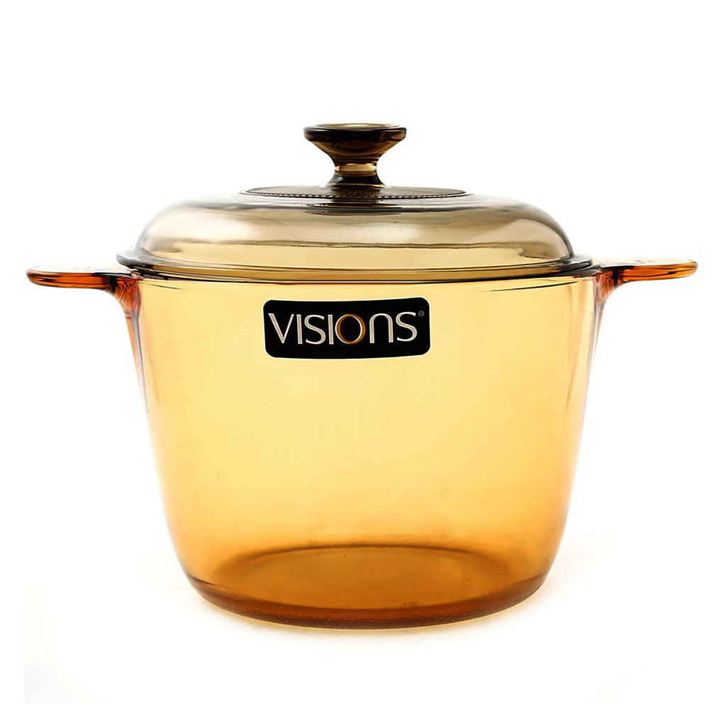 Nồi thủy tinh Visions VS-3.5 3.5L - Kích thước 22cmx10cm - Bảo Hành 10 năm - Xuất xứ từ Pháp - Hàng chính hãng