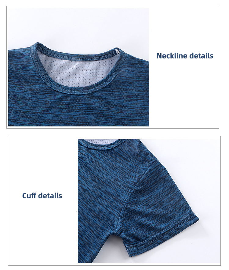 Bộ Đồ Thể Thao Ngắn Tay Nhanh Khô Thời Trang Mùa Hè 2021 Dành Cho Bé Trai