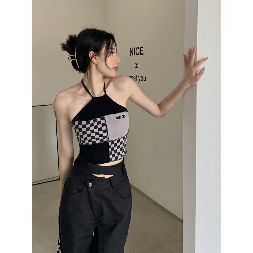 Cocory vn Áo Croptop Dệt Kim Hoạ Tiết Kẻ Sọc Thiết Kế Hợp Thời Trang Cho Phái Nữ | BigBuy360 - bigbuy360.vn
