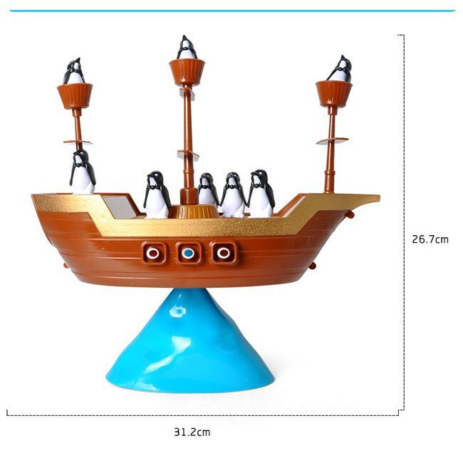 Bộ đồ chơi cân bằng hình Hải tặc cho bé [Loại lớn]