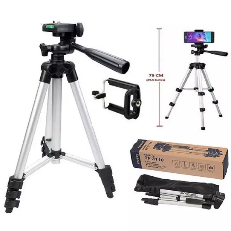 Gậy 3 chân chụp hình máy ảnh, điện thoại Tripod TF - 3120 loại tốt