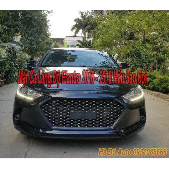 Mặt Ca Lăng Độ Elantra 2016/2018 Mẫu Sao Rơi