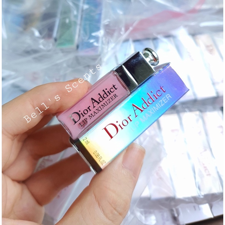 [Hàng Pháp] Son dưỡng Dior Lip Maximizer màu 01 size mini có hộp