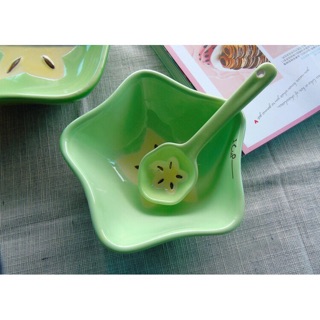 Set bát sứ khế xanh