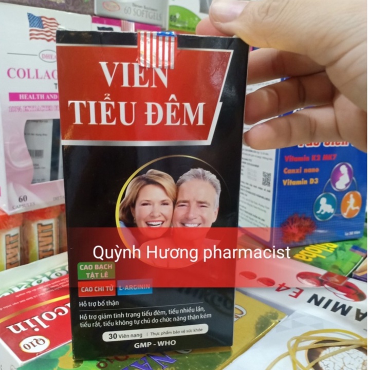 Viên Tiểu Đêm lọ 30 viên giúp tăng cường chức năng thận