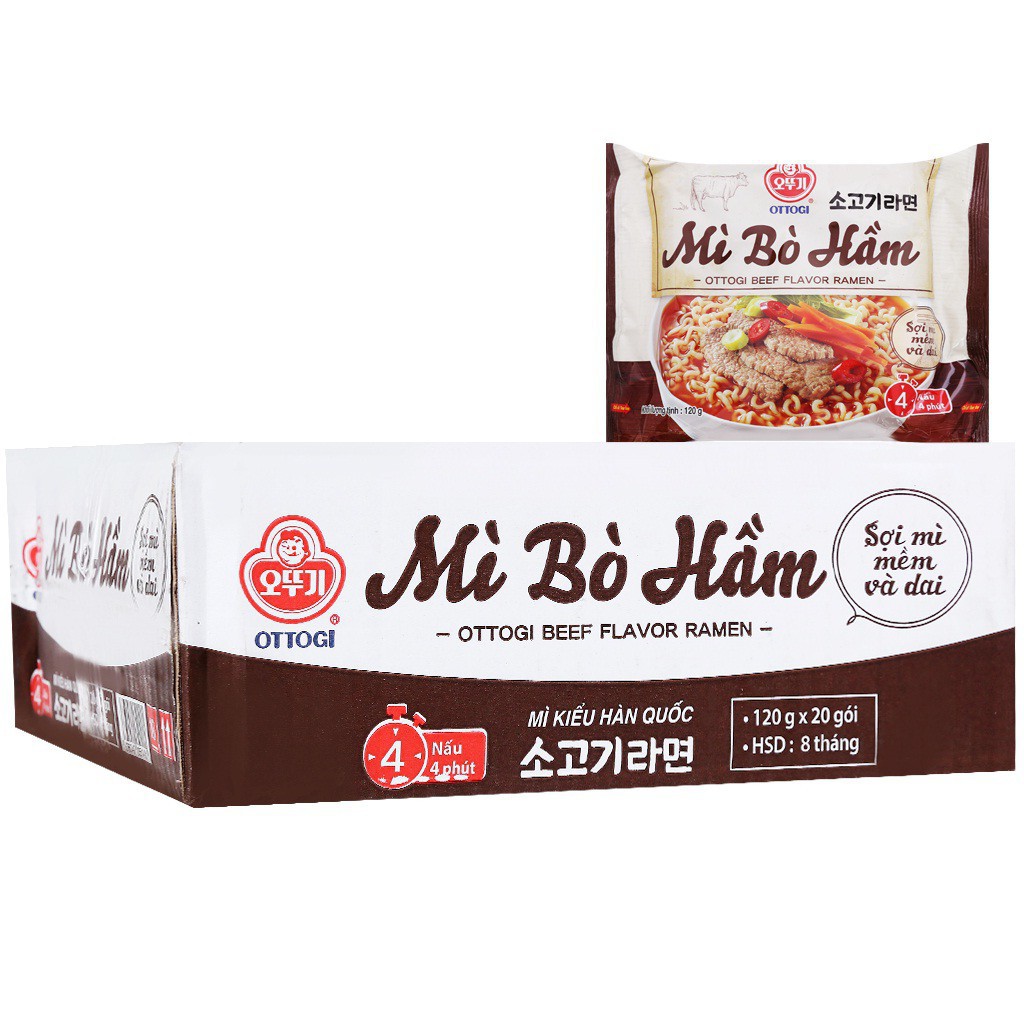 Combo 5 gói mì bò hầm 120gr | BigBuy360 - bigbuy360.vn