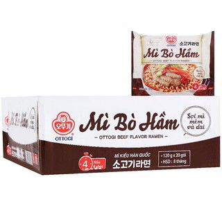 Cập nhật bao bì mới OTOKI - Combo 5 gói mì bò hầm 120gr