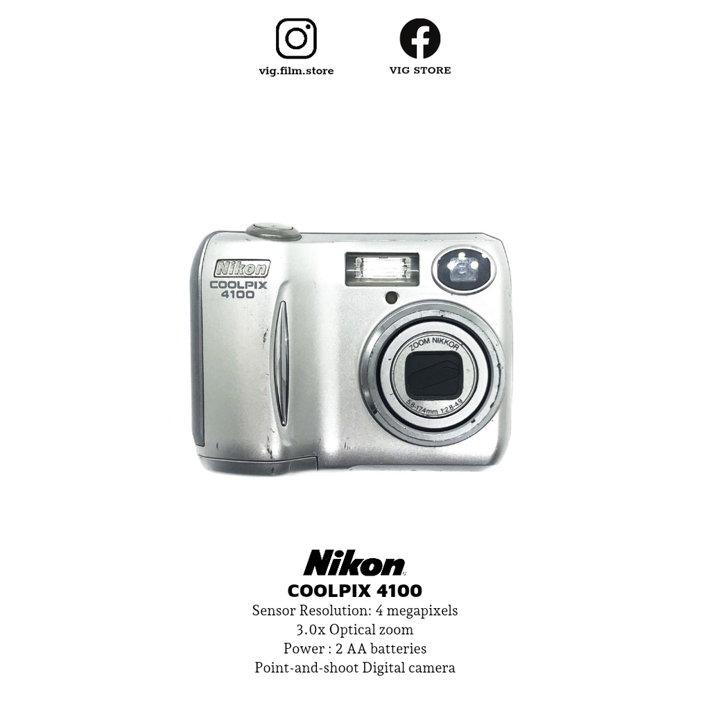 Máy ảnh kỹ thuật số NIKON COOLPIX 4100