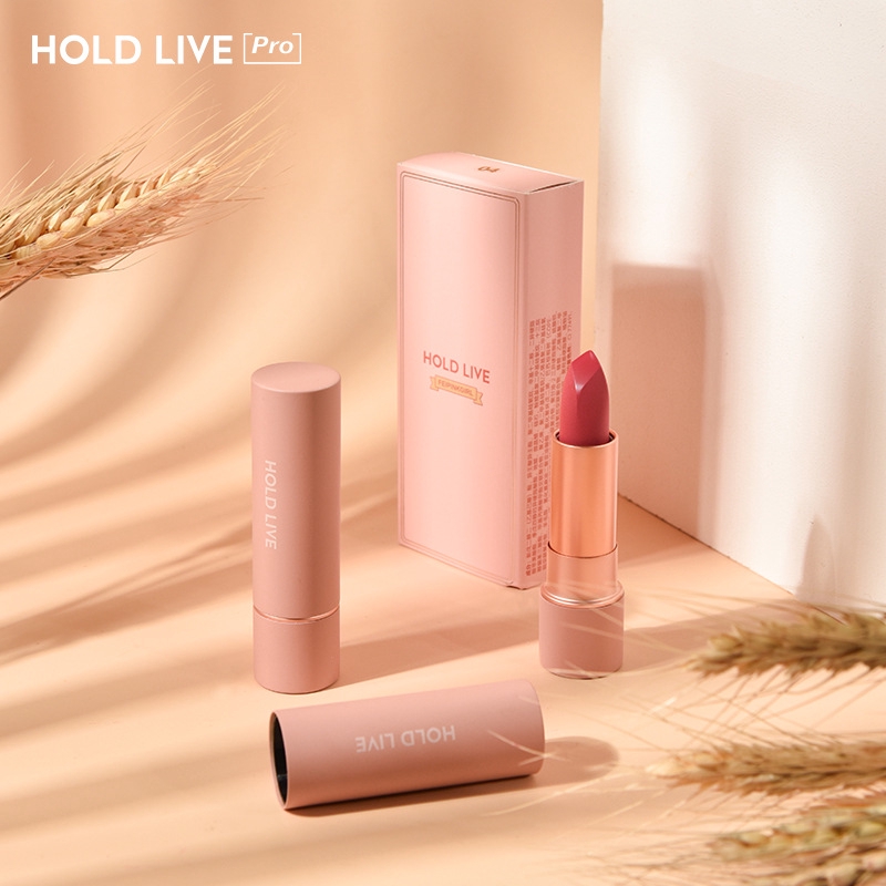 【Sale】 HOLD LIVE pink velvet matte lipstick rose gold glitter  lipstick  Nội Địa Trung | BigBuy360 - bigbuy360.vn