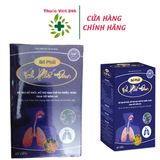Ích phế đan 60v giảm ho bổ phổi - thuocviet24h
