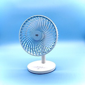 Quạt sạc pin để bàn DP 7625 chính hãng siêu mát pin lâu