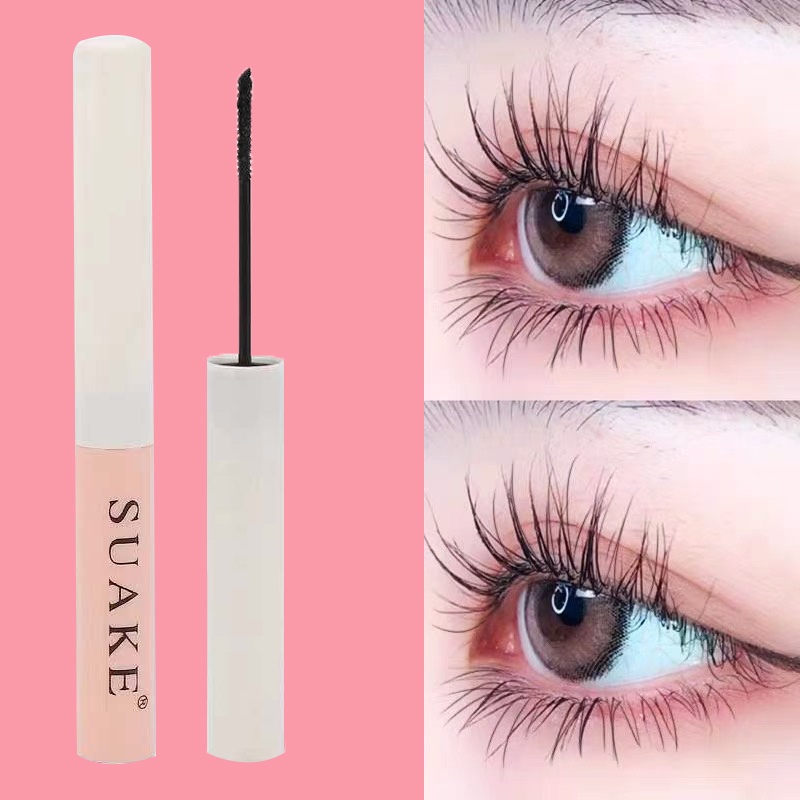 [Hàng mới về] Mascara đầu cọ nhỏ siêu mịn chống thấm nước và mồ hôi lâu trôi không nhòe cao cấp