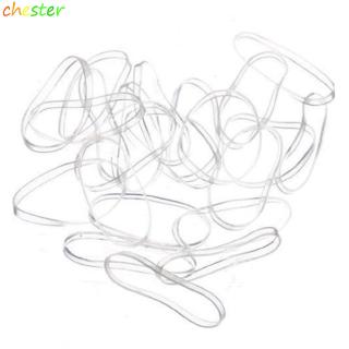 Gói 200 dây thun buộc tóc trong suốt tiện dụng dành cho nữ