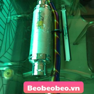 Pô xe máy ahm full cổ kho titan cho dream way sirius fu 125
