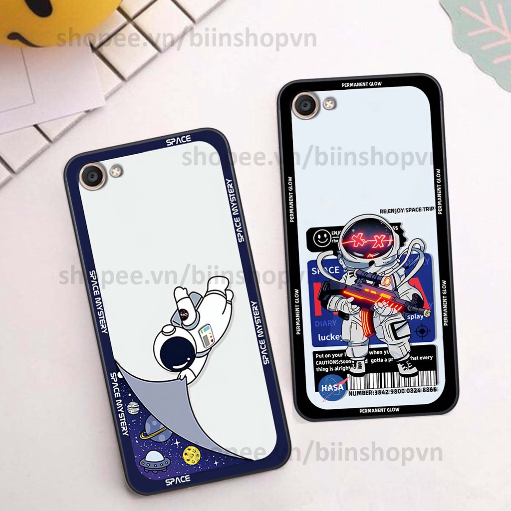 Ốp Vivo V5 / V5 Plus / Y67 phi hành gia vũ trụ space.x siêu đẹp, thời trang