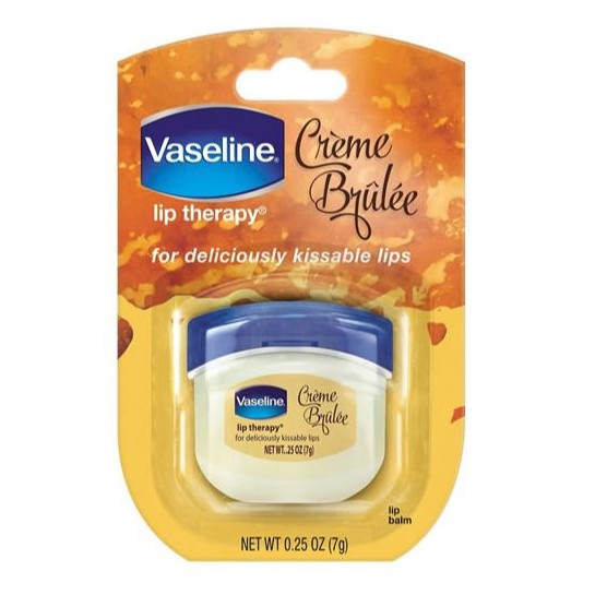 Vaseline dưỡng môi 7g vani, hoa hồng, không mùi