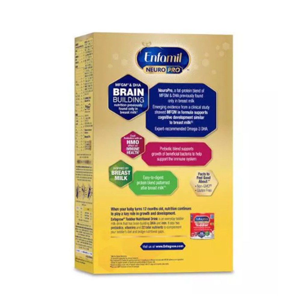 Sữa bột Enfamil Neuro của Mỹ :
