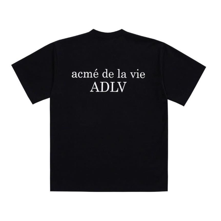 ⚡️Áo thun Acmé de la vie ADLV BABY FACE SHORT SLEEVE T-SHIRT BLACK CAP BOY  ⚡️