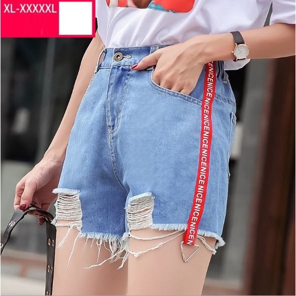 B0688 - Quần jean ngắn nữ cho người mập