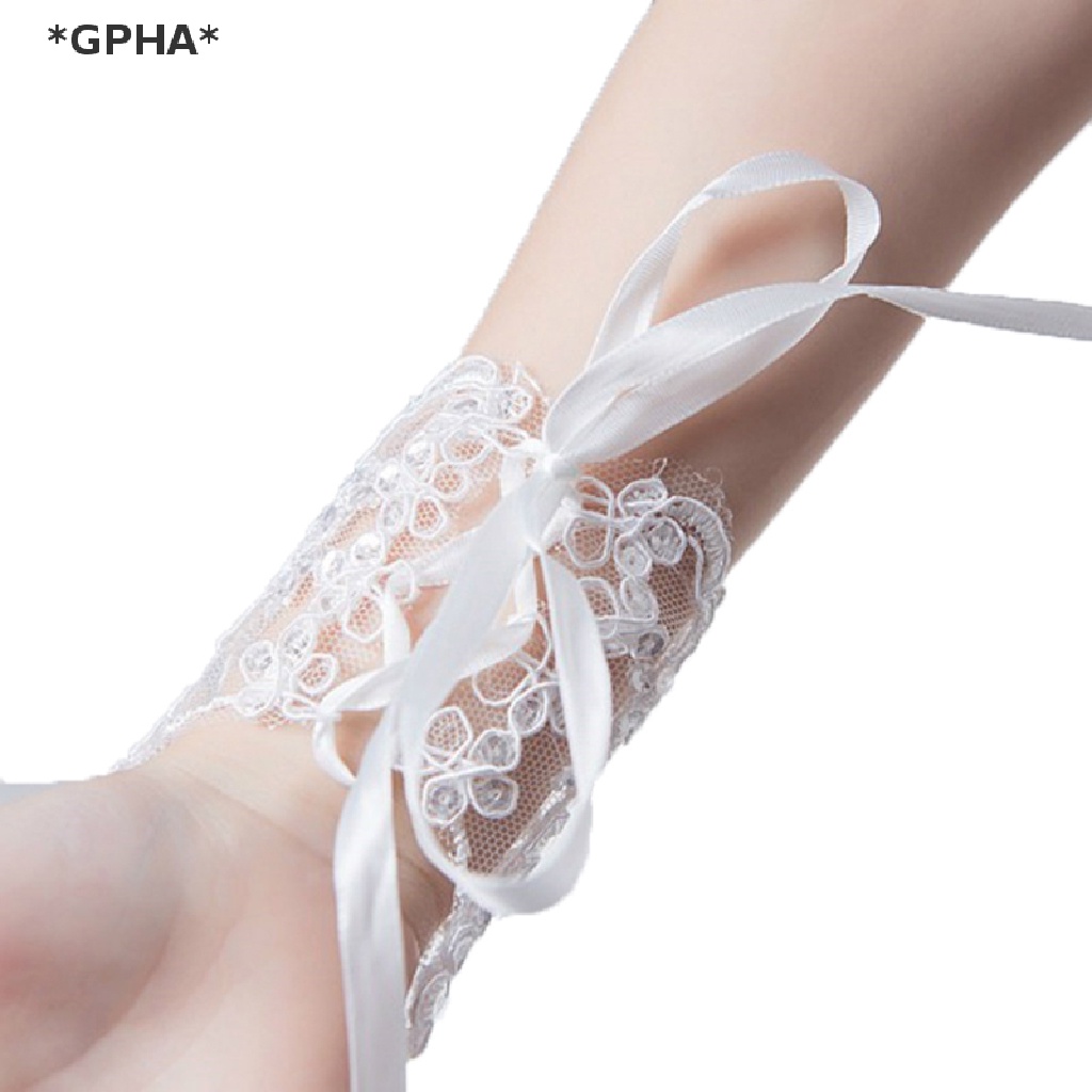 Găng Tay Công Chúa Phối Ren Đính Kim Cương Giả Dùng Làm Đạo Cụ Chụp Ảnh Cho Bé Gái