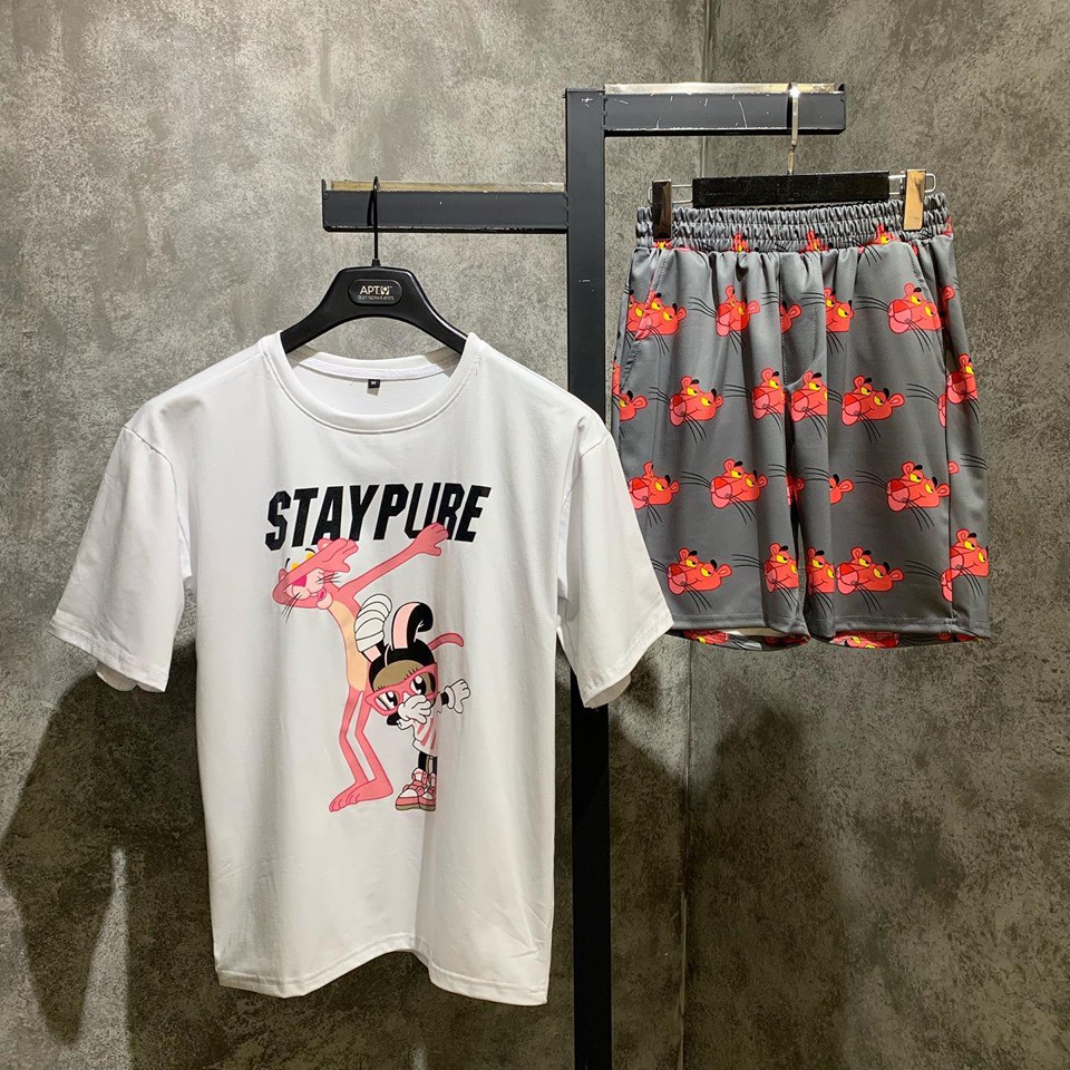 [ Kun-Shop ] ⭐️🌟Set Áo thun THÚ MỎ VỊT HOẠT HÌNH 🦆  & Quần Short Hoạt hình 🐯⭐️ - Cao cấp -FREESHIP 🚀 | BigBuy360 - bigbuy360.vn