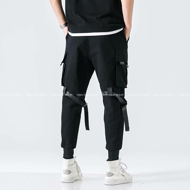 Quần Jogger Nam Kaki Túi Hộp Phong Cách Hiphop Đường Phố Thể Thao Unisex Nam Nữ ANH DUY SHOP JG10