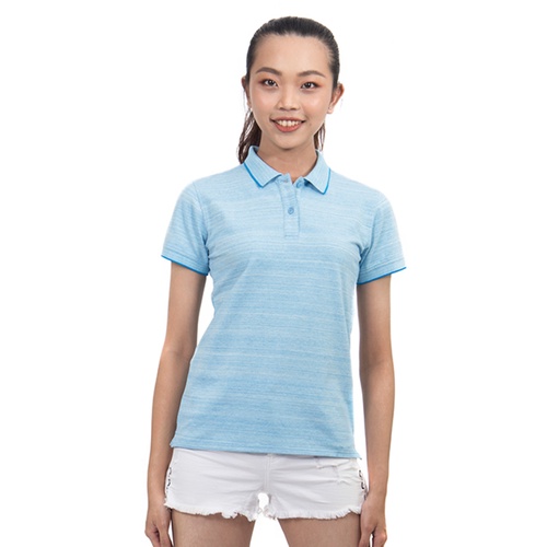 Áo thun nữ kiểu Polo Melange NOVELTY 200056N