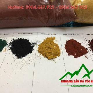 Bột màu oxit sắt túi 1kg