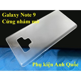 Ốp lưng Sam sung Galaxy Note 9/ S9 plus nhựa CỨNG NHÁM MỜ