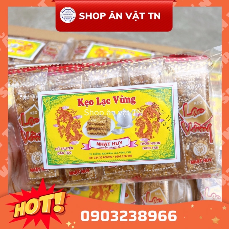 Kẹo lạc vừng ngon ( gói 10 chiếc)