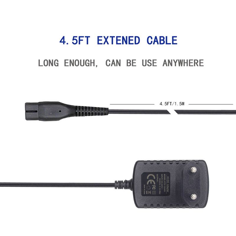 Bộ Chuyển Đổi Nguồn Điện Cửa Sổ 5.5V Cho Karcher WV Series Cleaner WV1 WV2 WV70 Plus WV75