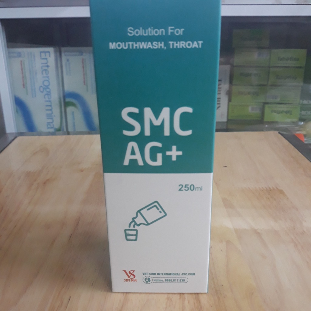 NƯỚC SÚC MIỆNG SMC AG+