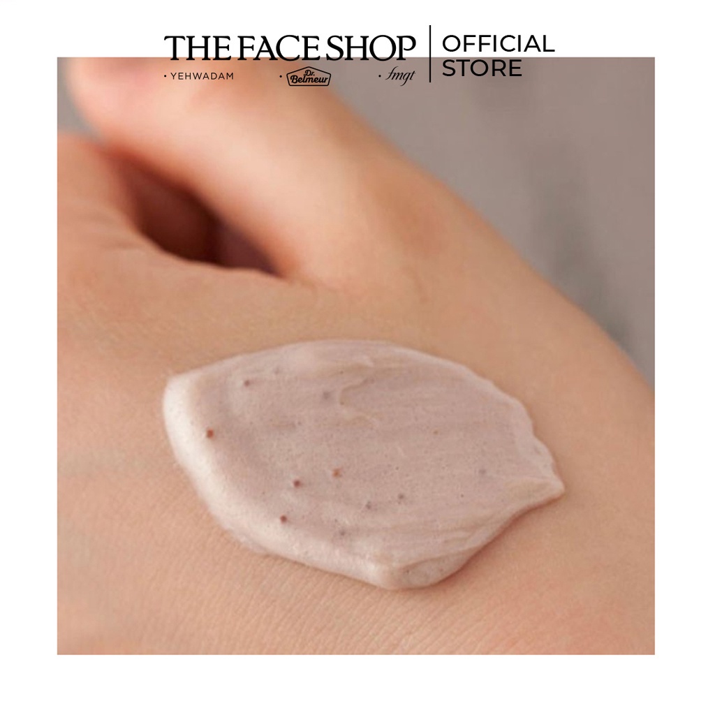 Sữa Rửa Mặt Hạt Siêu Mịn Thanh Lọc Lỗ Chân Lông Thefaceshop Jeju Volcanic Lava Deep Pore Cleansing Foam Scrub 140Ml