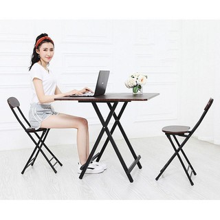 Bộ bàn ghế gấp gọn (2 ghế) đa năng