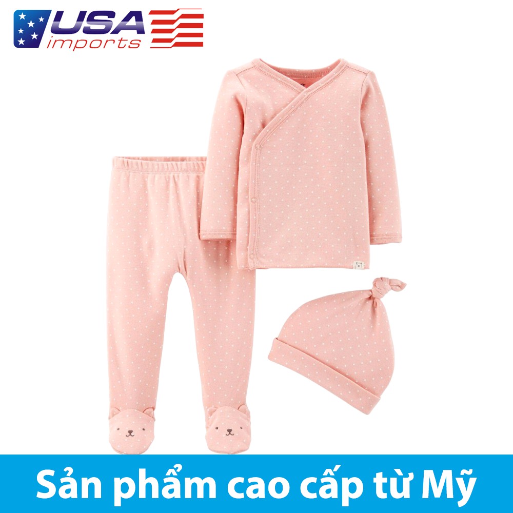 Set 3 món áo kèm quần Car-tờ Auth Từ Mỹ (17589610)
