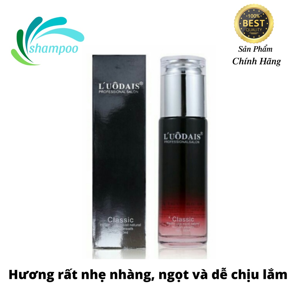 Tinh dầu dưỡng tóc L'UÔDAIS CLASSIC 80ml thơm lâu dành cho tóc uốn cao cấp phục hồi tóc