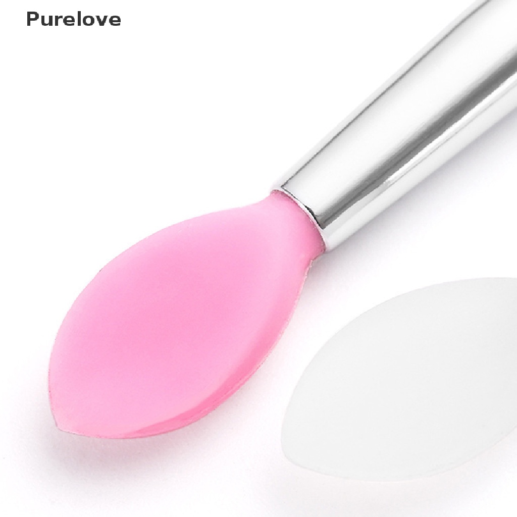 (Hàng Mới Về) Set 10 Cọ Trang Điểm Môi mini Được Làm Từ silicon Tiện Lợi Dễ Sử Dụng