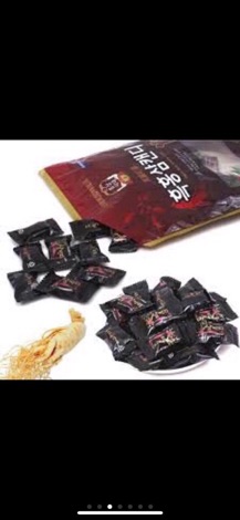 Kẹo hắc sâm nhập khẩu từ Hàn Quốc 300gr