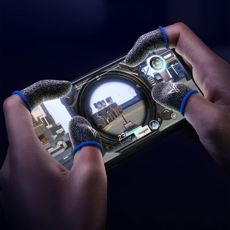 Bao tay chơi game Shezi sợi bạc 24 kim cao cấp