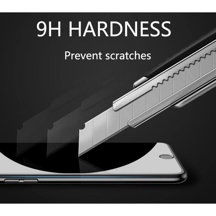 Miếng dán kính cường lực bảo vệ màn hình thích hợp cho Iphone Se2 6 6s 7 8 Plus Xr X Xs 11 Pro Max