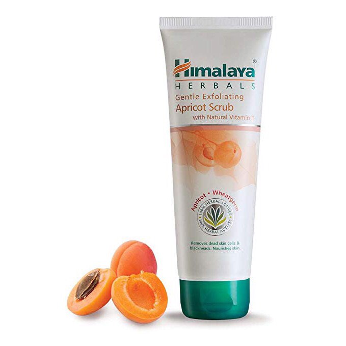 Tẩy Tế Bào Chết Himalaya Herbals Quả Mơ Làm Sáng Da 100ml Gentle Exfoliating Apricot Scrub