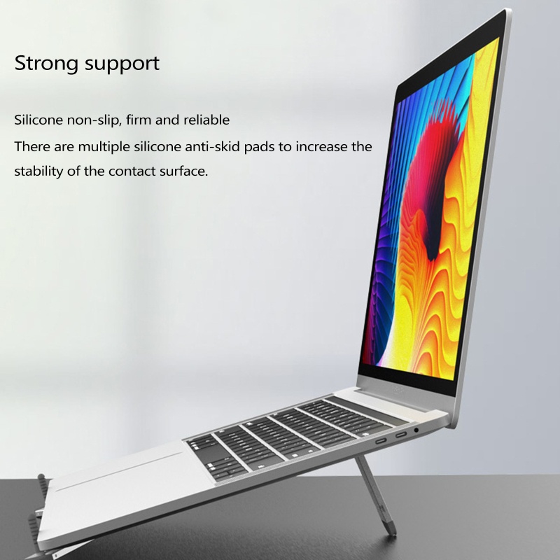 Giá Đỡ Laptop Bằng Hợp Kim Nhôm Kích Thước 11-15 ''