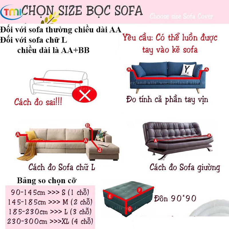 Vỏ bọc ghế sofa, vải ga bọc ghế sofa co dãn