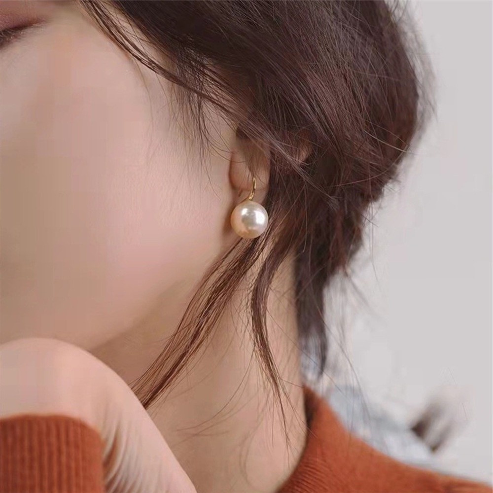 Khuyên Tai Ngọc Trai Tròn Thời Trang Cho Nữ