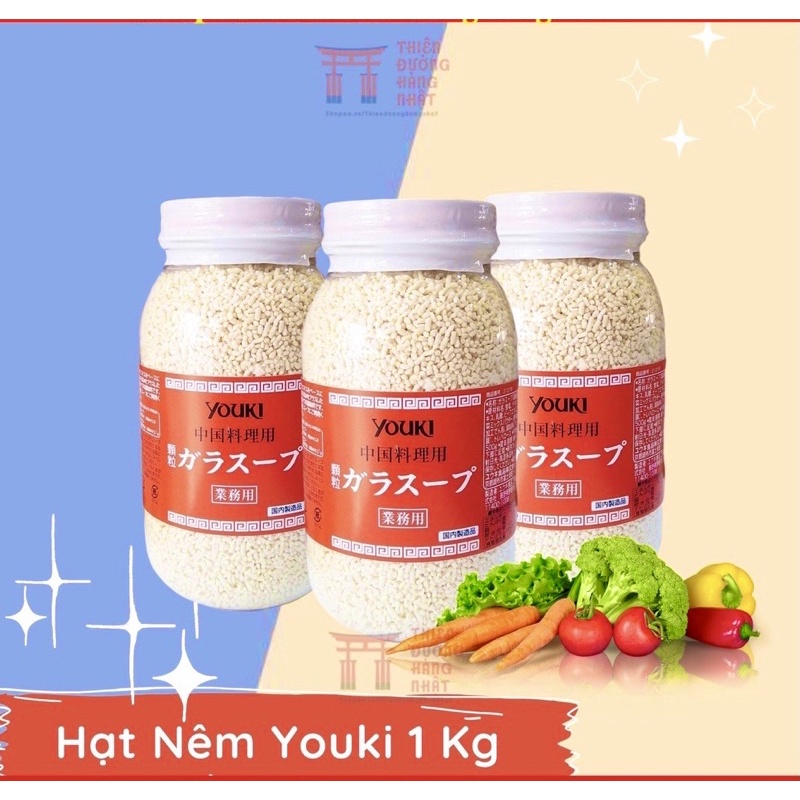 Hạt nêm Youki Nhật Bản nội địa 500g Sumishop2019