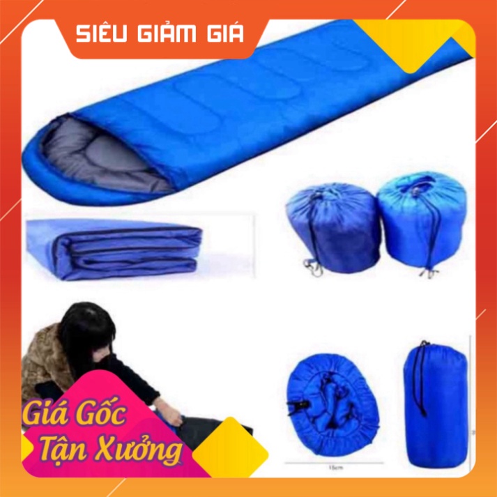 Túi ngủ văn phòng siêu ấm,dã ngoại, du lịch ngoài trời, đi phượt nhỏ gọn dễ dàng gấp gọn, giữ nhiệt tốt 💖 - NNT Mart