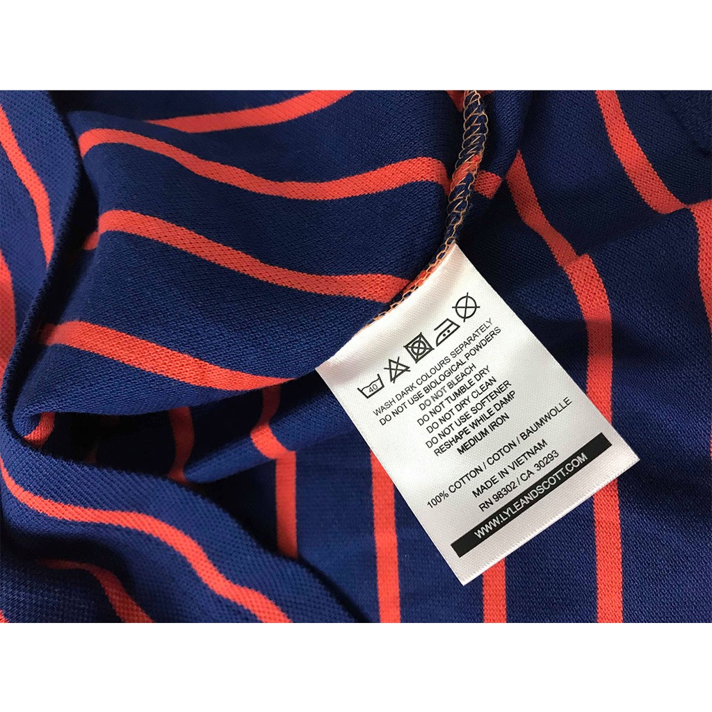 Áo thun polo nam cao cấp Lyle & Scott , hàng VNXK